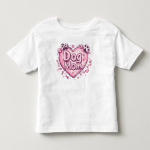 Crazy Dog Mum – Playful and Bold Design Toddler T-Shirt
