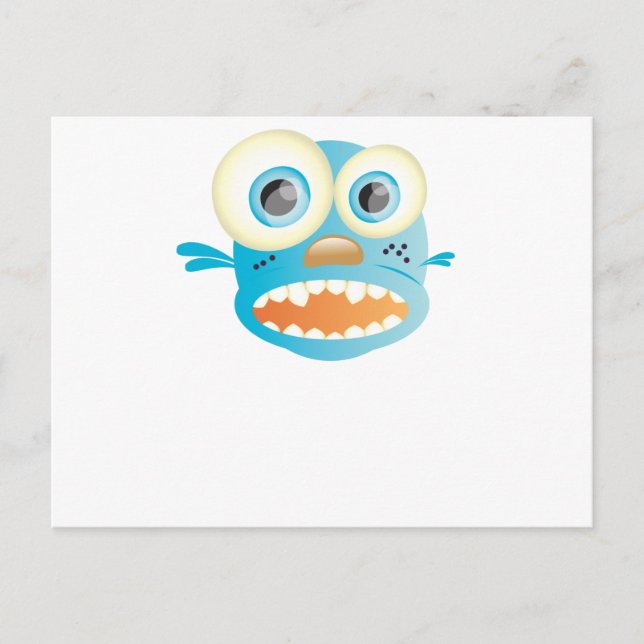 crazy dog postcard (Front)