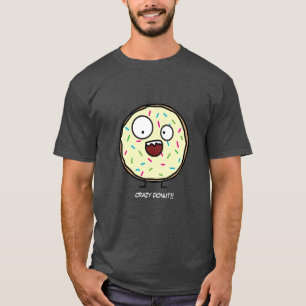 Crazy Doughnut sprinkles vanilla icing sweet T-Shirt