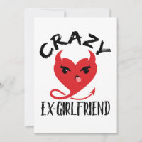 Crazy Ex-Girlfriend Funny Devil Red Heart