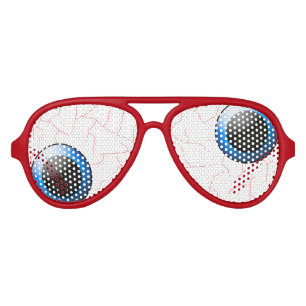 Crazy Eyeballs Goofy Halloween Party Shades