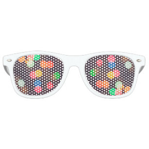 Crazy eyes sunglasses seeing spots?