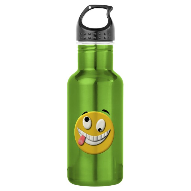 Crazy Face 532 Ml Water Bottle (Front)