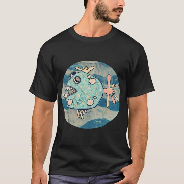 Crazy Fish T-Shirt (Front)