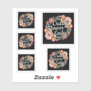 Crazy Flower Lady - Zinnia Gardener