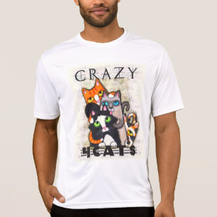 Crazy For Cats Mens Shirt