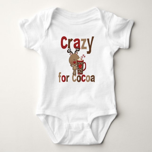 Crazy For Cocoa Baby Bodysuit (Front)