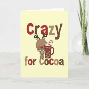 Crazy For Cocoa Holiday Card