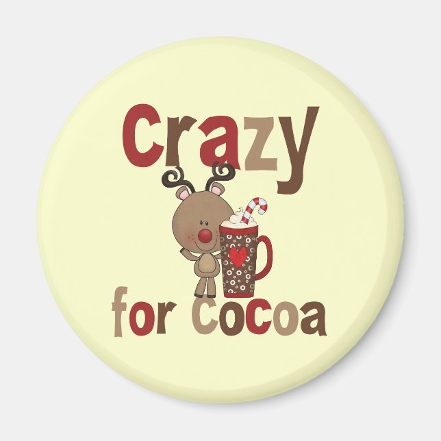 Crazy For Cocoa Magnet (Front)