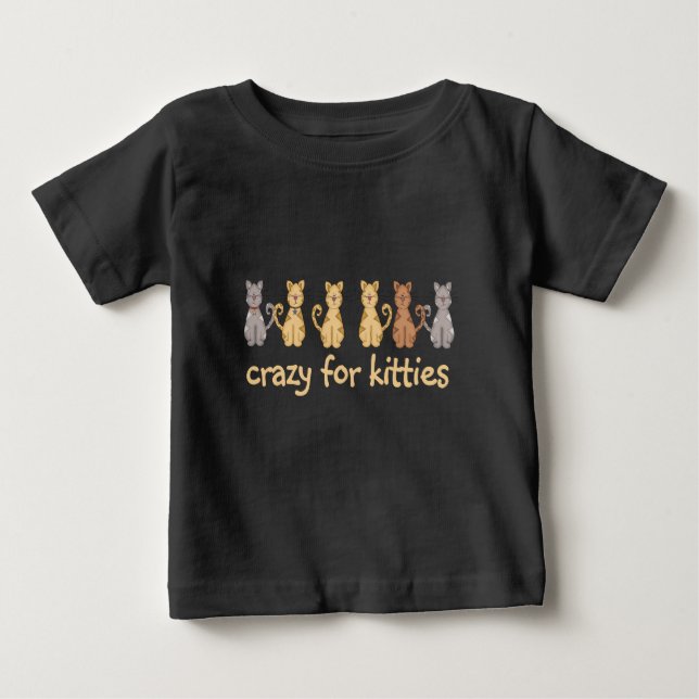 Crazy For Kitties Tshirts and Gifts (Front)