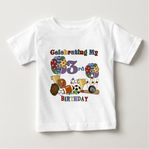 Crazy For Sports 3rd Birthday Tshirts and Gifts