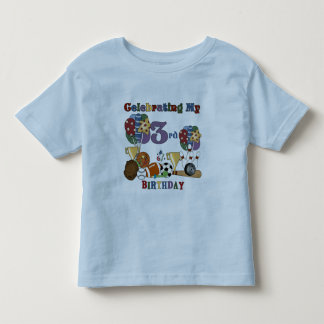 Crazy For Sports 3rd Birthday Tshirts and Gifts
