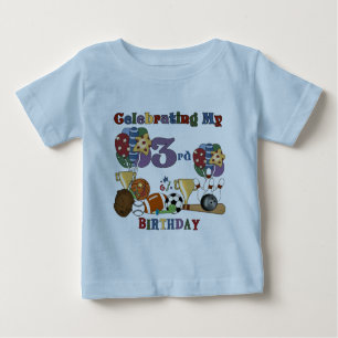 Crazy For Sports 3rd Birthday Tshirts and Gifts