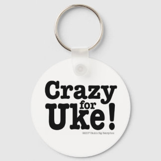 Crazy for UKE Designer Keychain