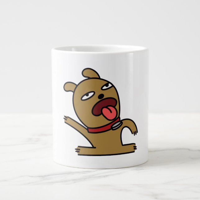 Crazy Frodo Large Coffee Mug (Front)