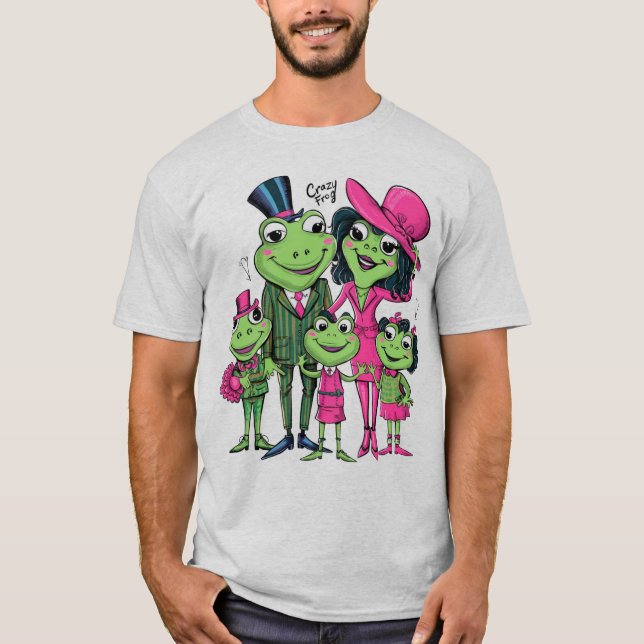 crazy frog familyt-shirt T-Shirt (Front)