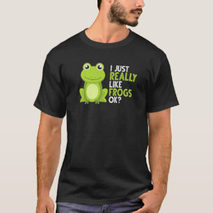 Crazy Frog   I Just Really Like Frogs Ok T-Shirt