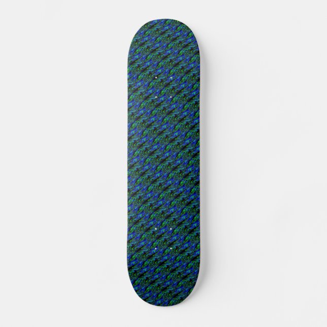 Crazy Funky Rainbow Style Skateboard (Front)
