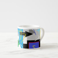 Crazy Geometry Funky Mug