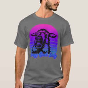 CRAZY GOAT LADY FUN FOR GOAT OWNERS & FARMERS T-Shirt