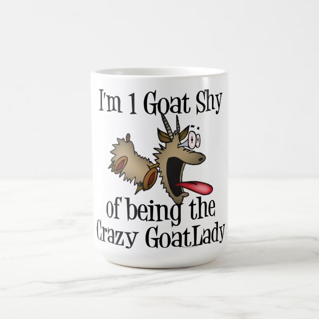 Crazy Goat Lady GetYerGoat Coffee Mug (Center)
