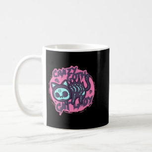 Crazy Goth Cat Lady Emo Punk Kitten Kitty Animal C Coffee Mug