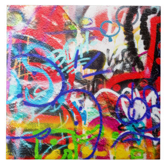 Crazy Graffiti Tile