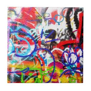 Crazy Graffiti Tile