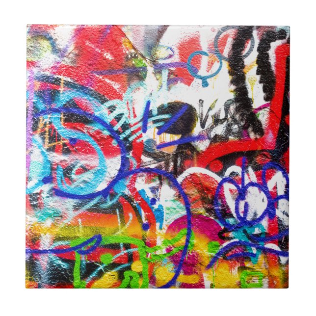 Crazy Graffiti Tile (Front)