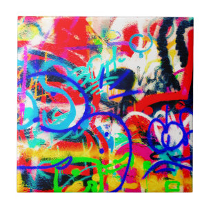 Crazy Graffiti Tile