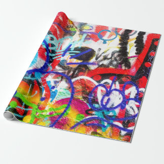 Crazy Graffiti Wrapping Paper