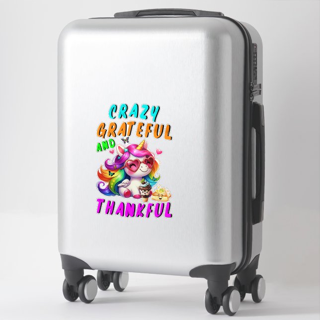 Crazy Grateful And Thankful (Suitcase)