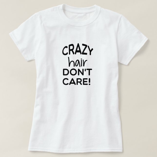 Crazy Hair Tee (Design Front)