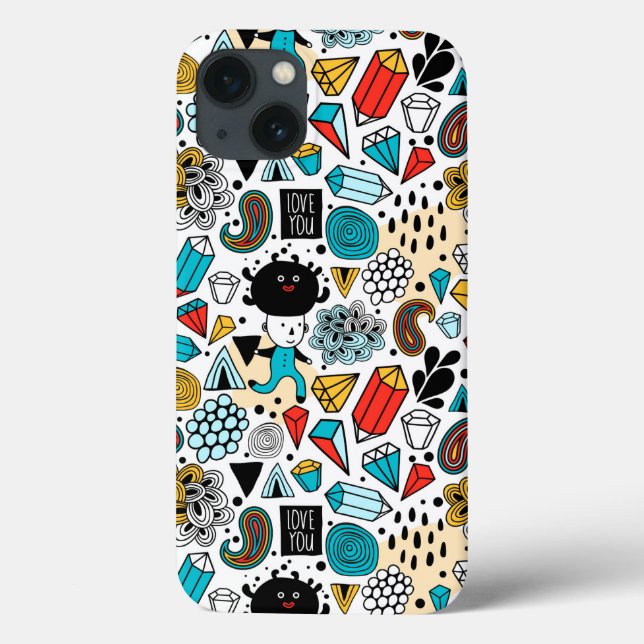 Crazy head Case-Mate iPhone case (Back)