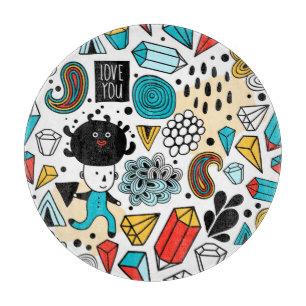 Crazy head cutting board