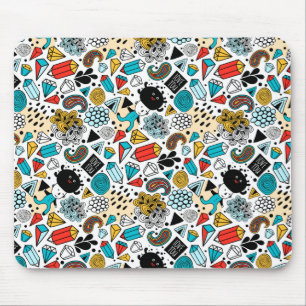 Crazy head mouse pad