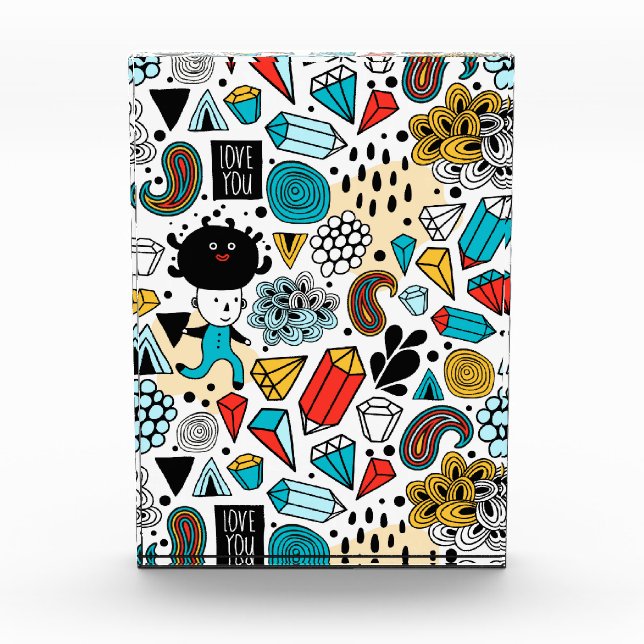 Crazy head photo block (Front)