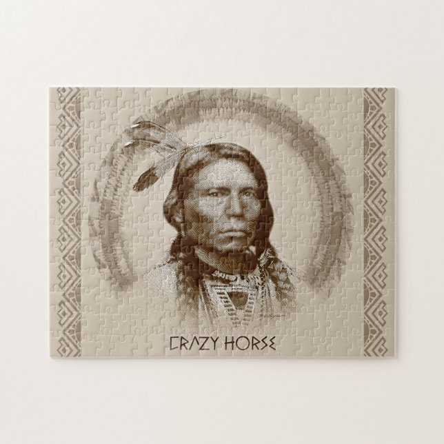 Crazy Horse Jigsaw Puzzle (Horizontal)