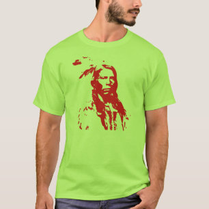 Crazy Horse (Red) T-Shirt