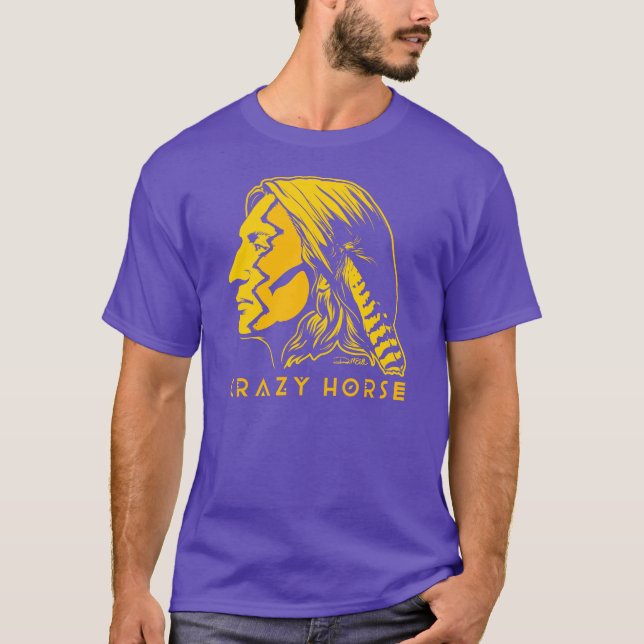 Crazy Horse War Paint T-Shirt (Front)