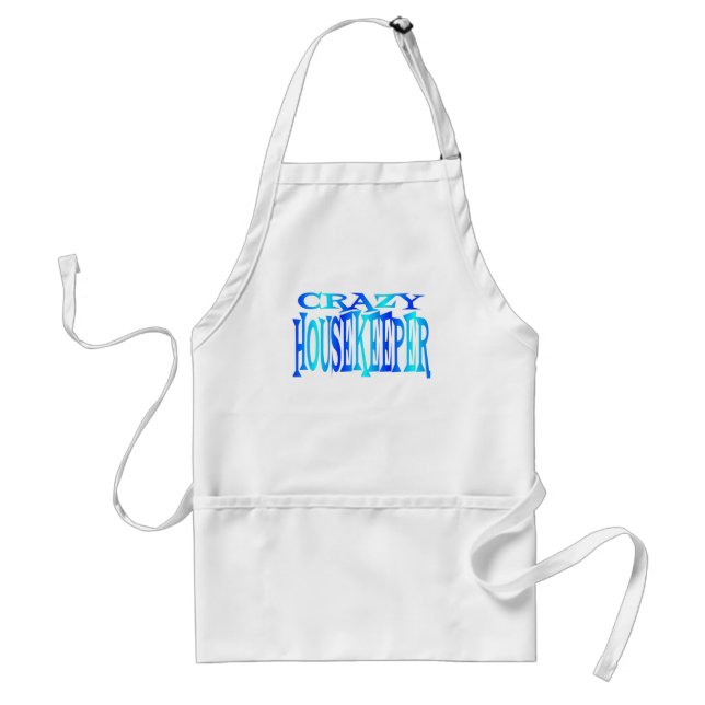 Crazy Housekeeper Standard Apron (Front)