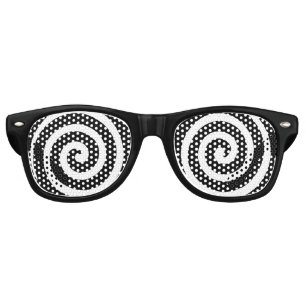 Crazy hypnotizing eyes, funny party shades