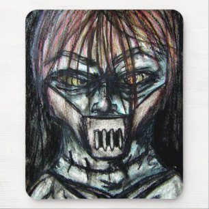 Crazy Insane Straitjacket of Insanity Mouse Pad