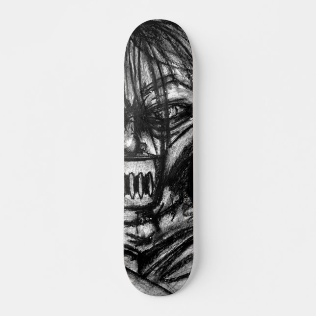 Crazy Insane Straitjacket of Insanity Skateboard (Front)