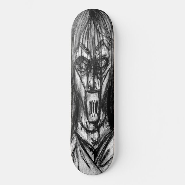 Crazy Insane Straitjacket of Insanity Skateboard (Front)
