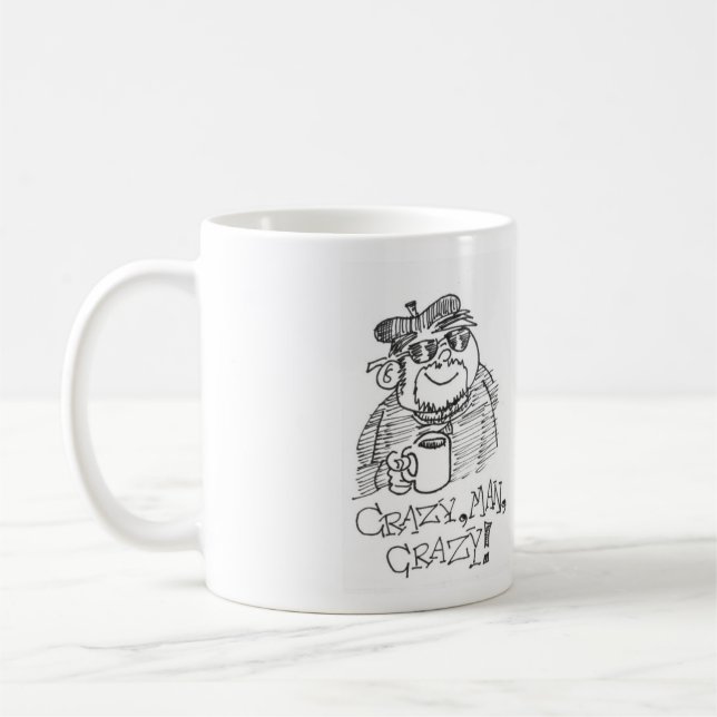 Crazy Java Mug (Left)