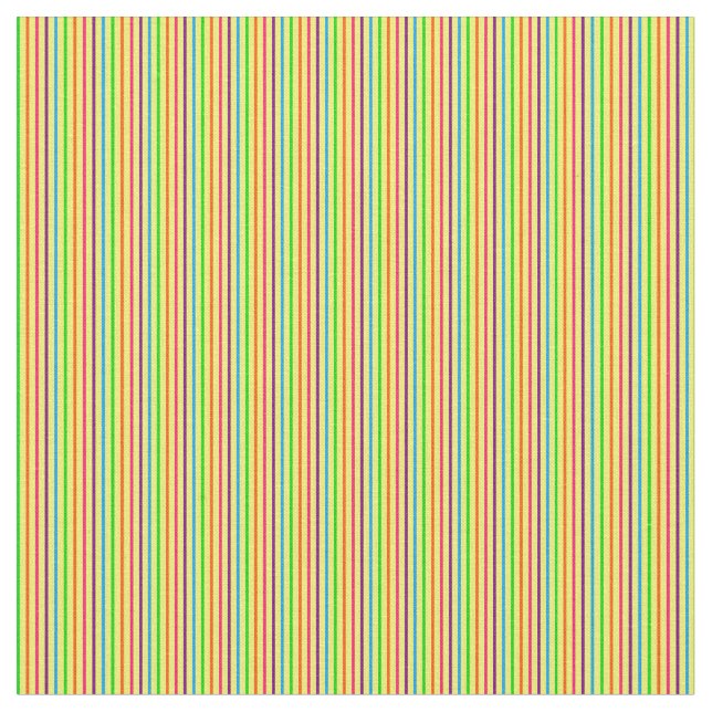 Crazy Kids Colours-Stripes 08 Fabric (Close Up)