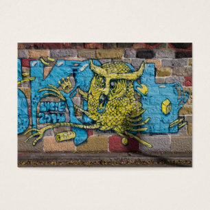 Crazy Kind Of Fantasy Horned Owl Graffiti