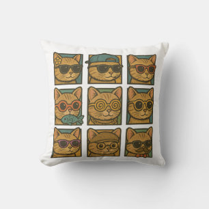 Crazy Kitty Club Cushion