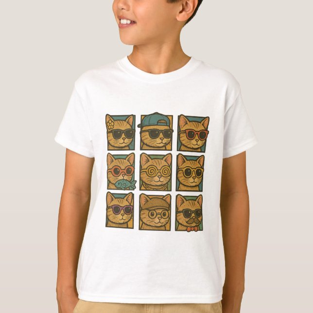 Crazy Kitty Club  T-Shirt (Front)